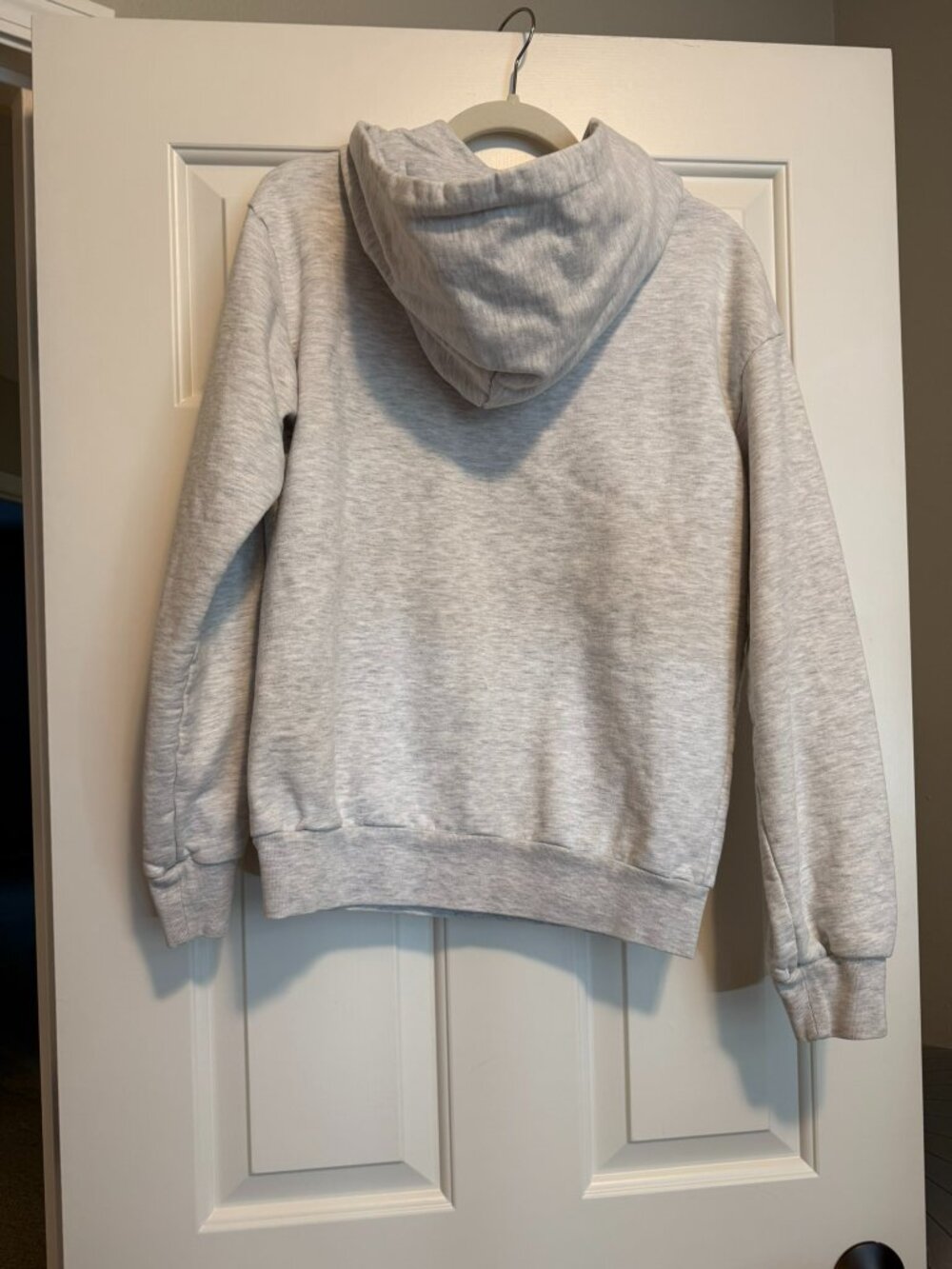 Talentless Embroidered Logo Pullover Hoodie Heather Gray Size Small - Picture 2 of 3